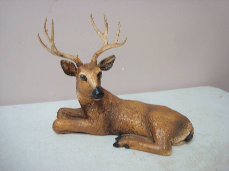 Vintage Homco Deer Statue...