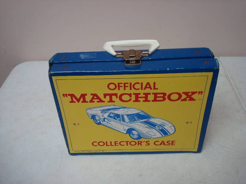 Vintage Matchbox Car Carry Case, Fair Conditi...