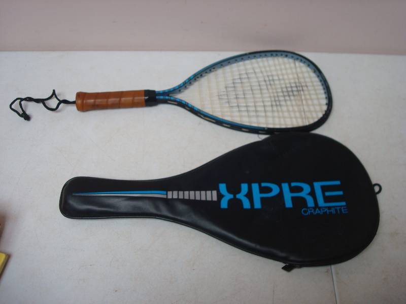 Xpre Graphite Racquetball Racket, Used, Some ...