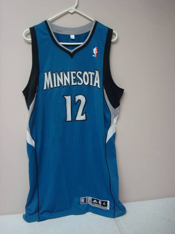 Large Custom Minnesota Timberwolves Jersey...