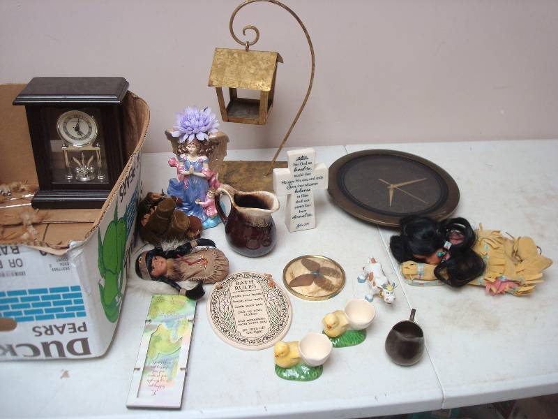 Box Filled With Some Decor Items...