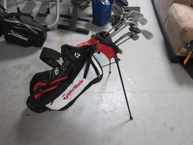 Golf Bag and Clubs