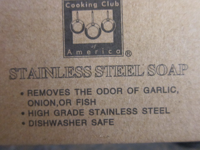 Stainless Steel Soap