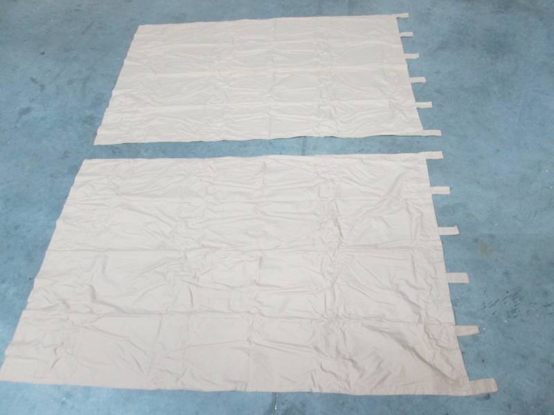 lot 35 image: Alcove 80 W x 84 L Insulated Foamback Tab-Top Panel Pair