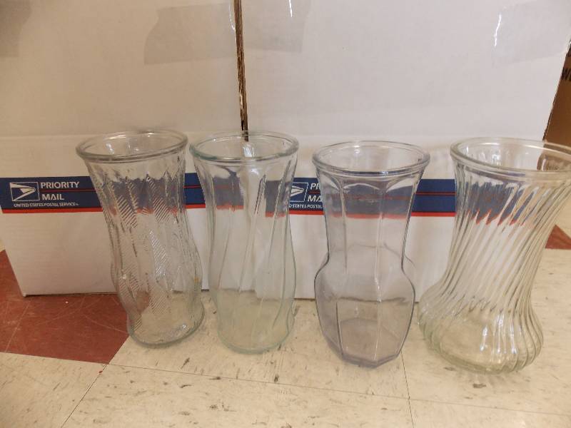 12 DOZEN ROSE VASE ASSORTED 40 PCS