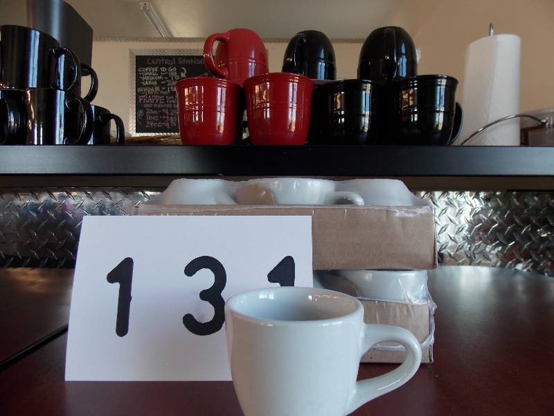 ESPRESSO MUGS  12 - WHITE