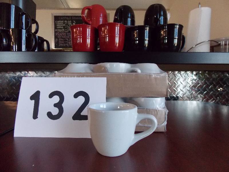 ESPRESSO MUGS  12 - WHITE