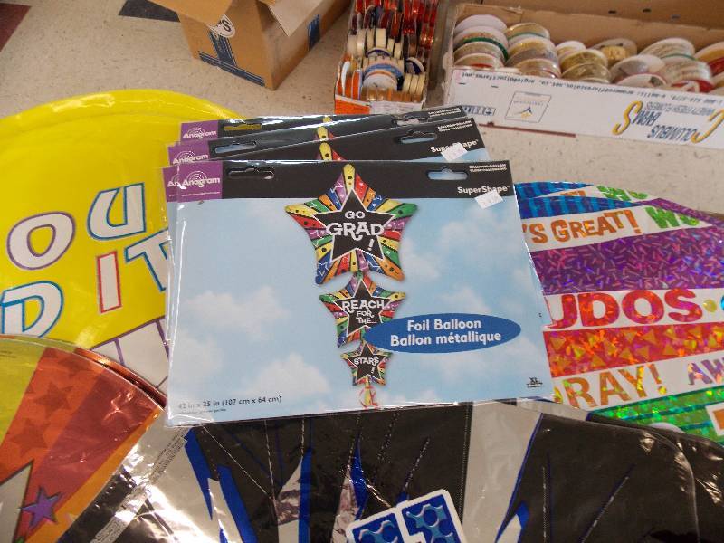 MYLAR BALLOON PACKAGES  CONGRATS, WAY TO GO, YOU DID IT, GRADUATION