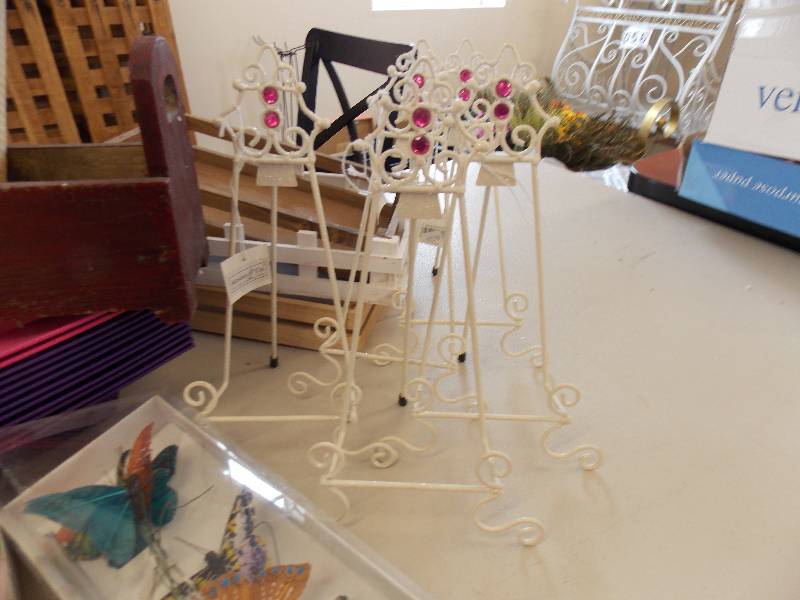 BABY CONTAINERS, STUFFED ANIMALS, BUTTER FLIES, BIRDS AND PICTURE FRAMES
