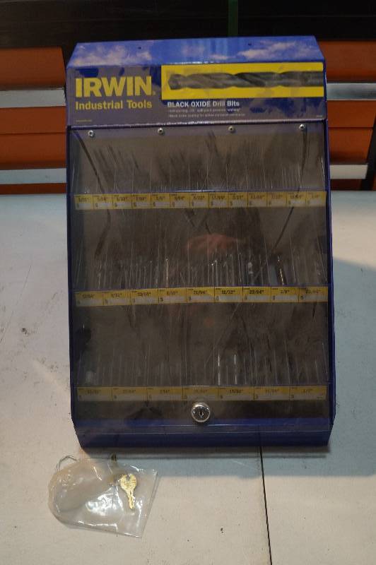 Irwin Drill BitsDisplay Case
