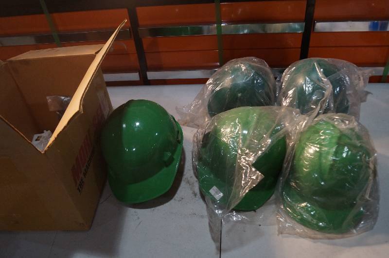 5 New Hard Hats