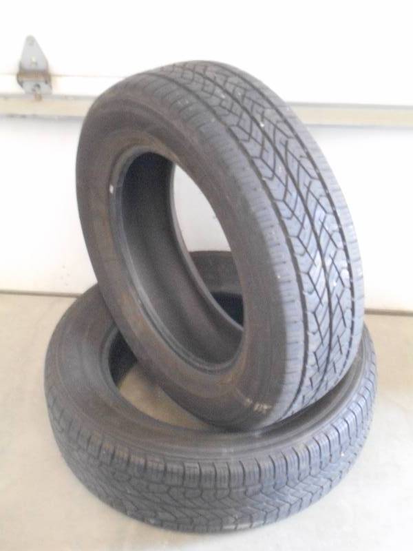 lot 11 image: (2) Yokohoma P2256517 Tires, Good Tread