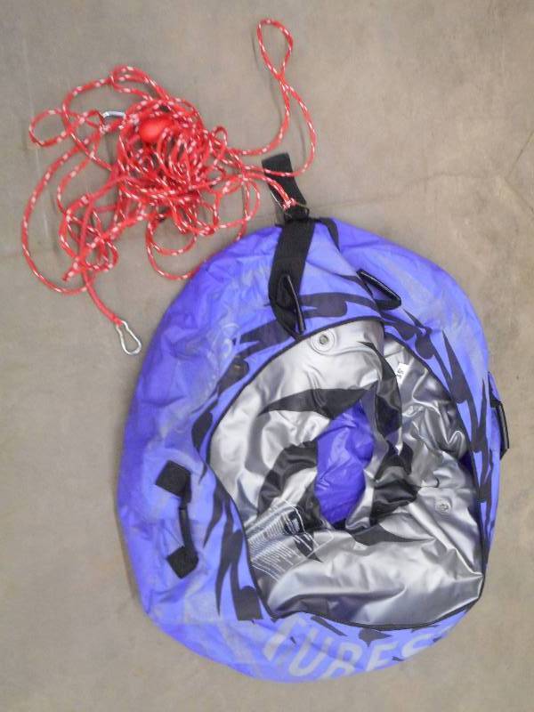 lot 35 image: OBrien Inflatable Boating Tube With Tow Rope