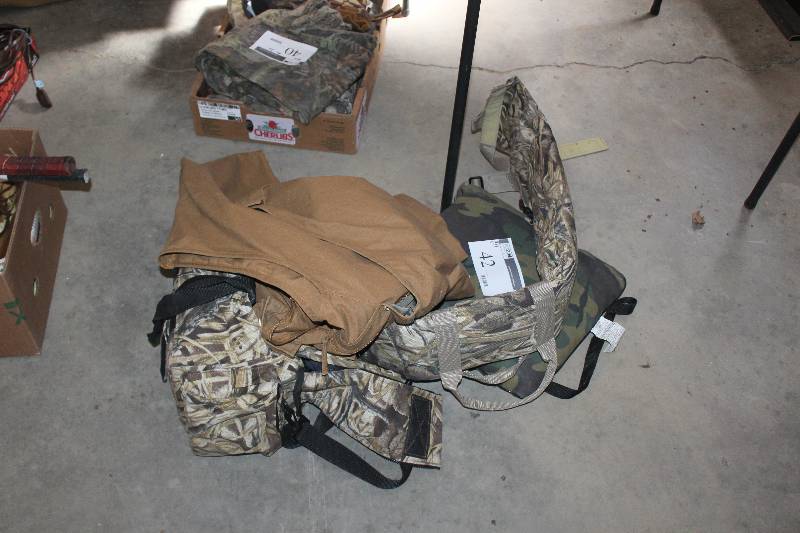 Lot of (4) Hunting Coats, Gear