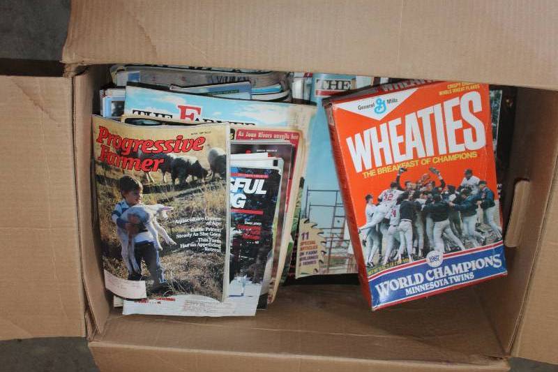 Box Lot of Magazines