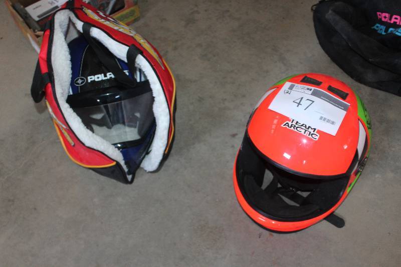 Lot of (2) Snowmobile Helmets