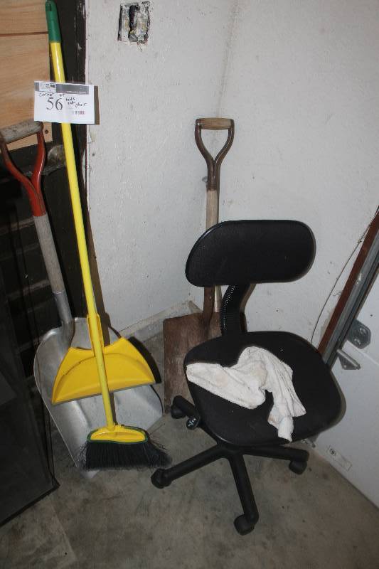 Corner Lot Including Tools Chair