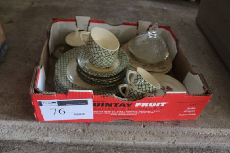 Box Lot of Ceramic Dishware