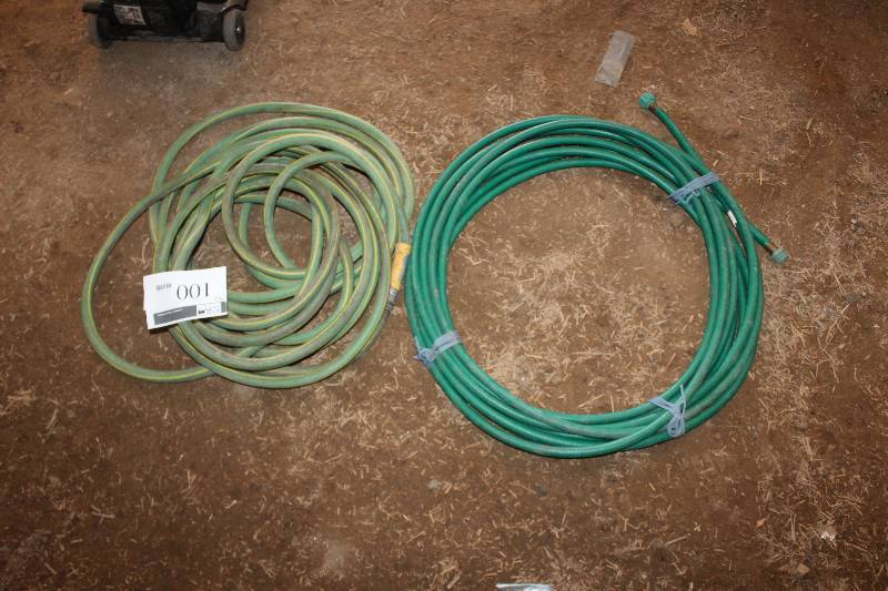 Lot of (2) Garden Hoses