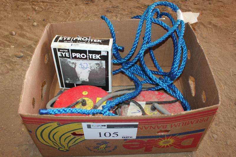 Box Lot Including Stock Tank Heater And More