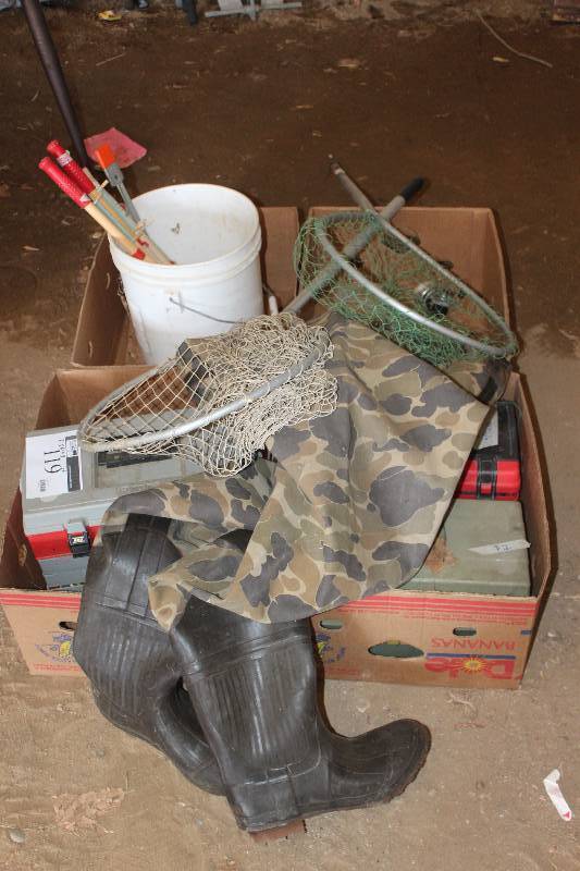 Lot of Fishing Gear