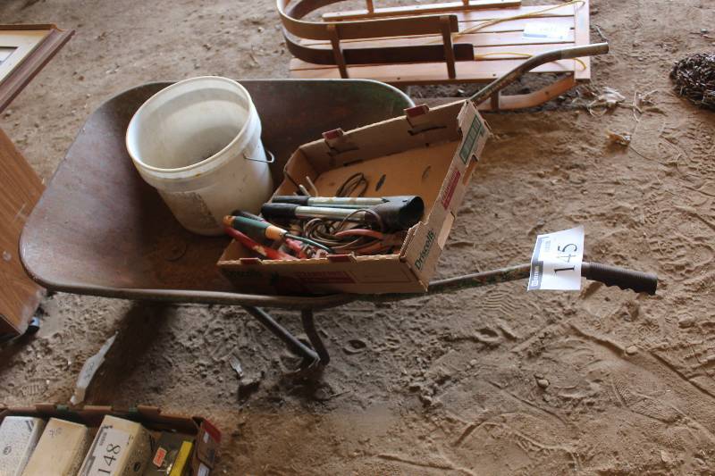 Wheelbarrow Lot of Hardware