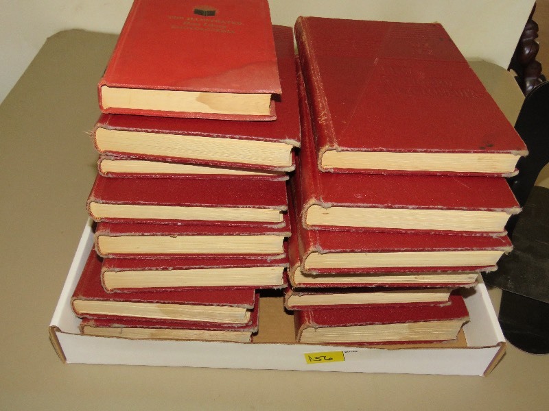 lot 56 image: Vintage Encyclopedias