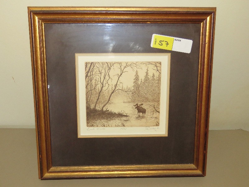 lot 57 image: Framed Art