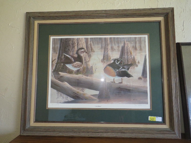 lot 65 image: Framed Art