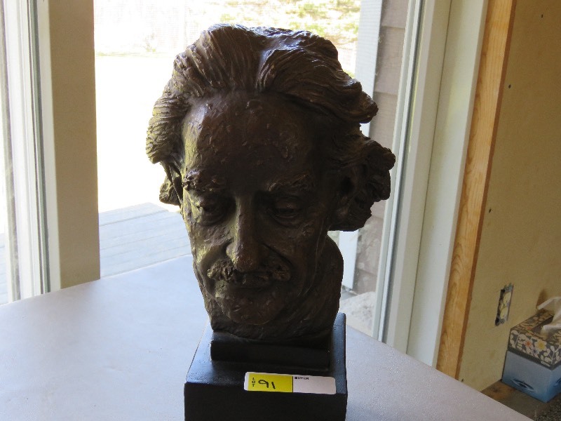 lot 91 image: Einstein Bust