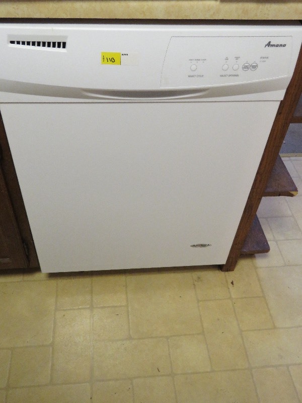 lot 110 image: Amana Dishwasher