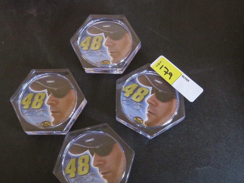 lot 179 image: Jimmie Johnson Coasters