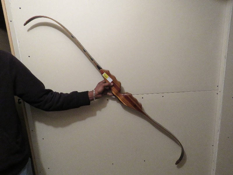 lot 216 image: Wood Bow