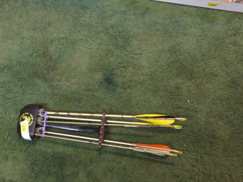 lot 241 image: Quiver with arrows