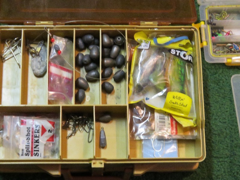 lot 252 image: Tackle boxes