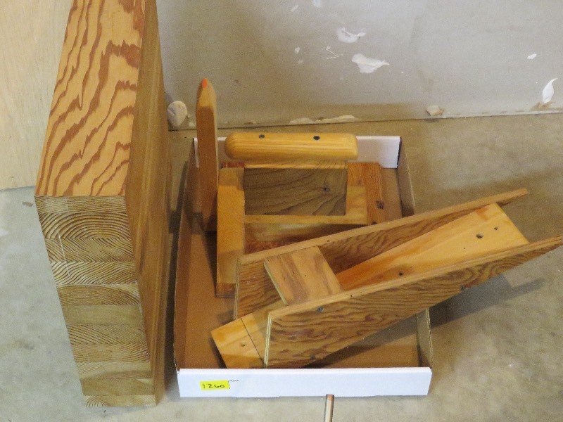 lot 260 image: Wood Forms