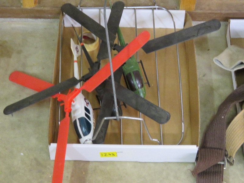 lot 273 image: toy helicopters