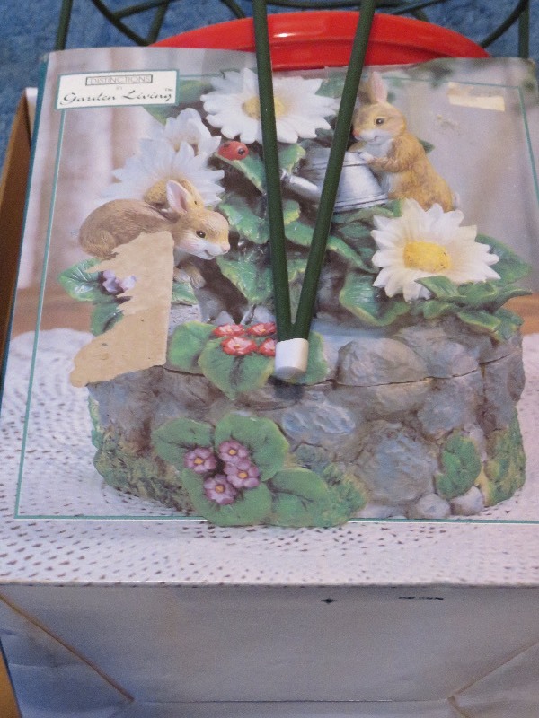 lot 295 image: Bunny fountain