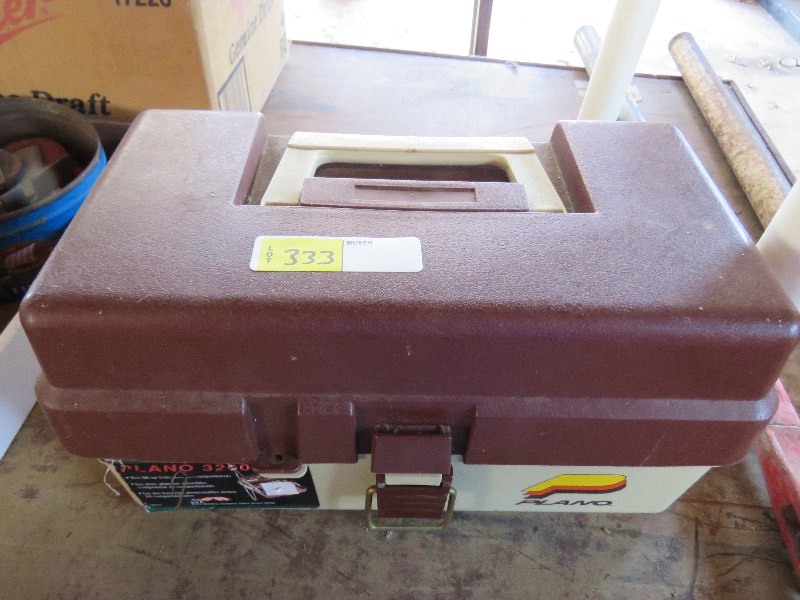 lot 333 image: Tackle box