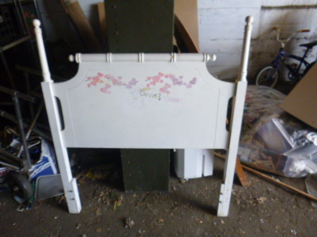 lot 96 image: Twin Size Head Board