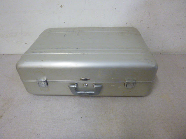 lot 120 image: Aluminum Brief Case