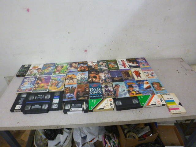 lot 124 image: Miscellaneous VHS Movies