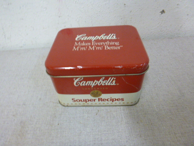 lot 147 image: Campbells Recipe Tin