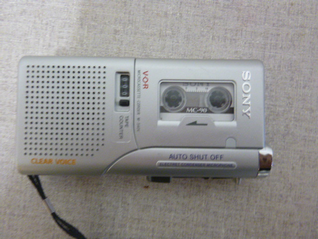 lot 152 image: Sony Micro-Cassette Recorder