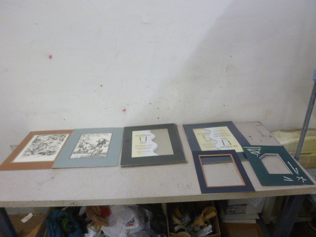 lot 153 image: 12 Art and Photo Matting