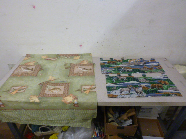 lot 157 image: Sportsman Curtains and Valances