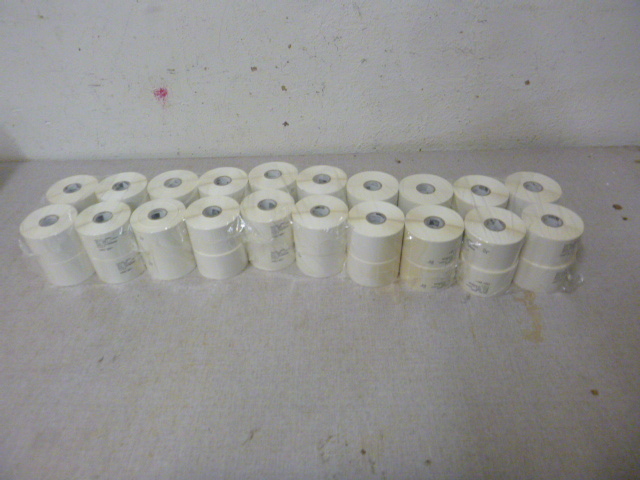 lot 191 image: 40 Rolls of Peel Off Labels