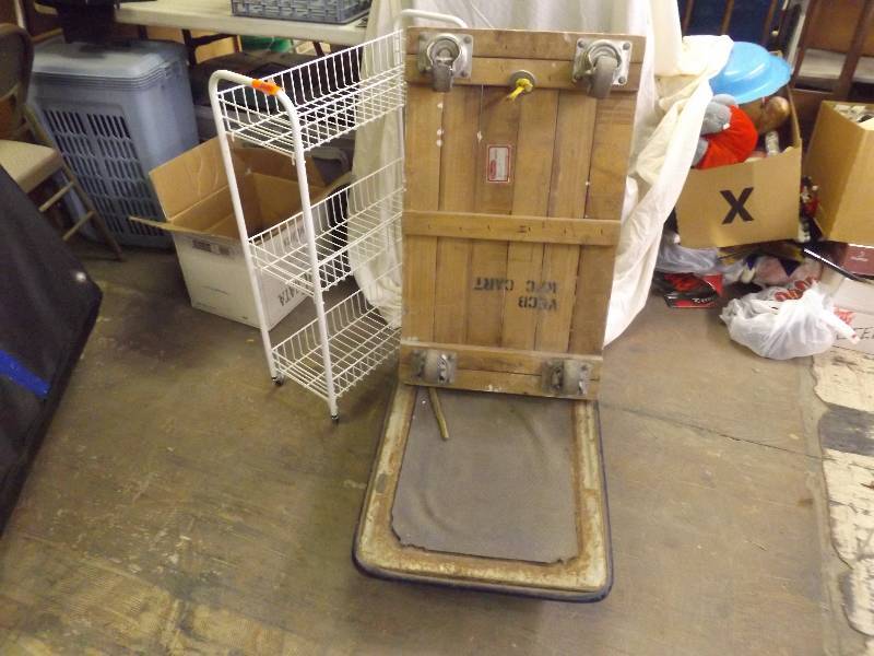 Dolly and 4 wheel cart