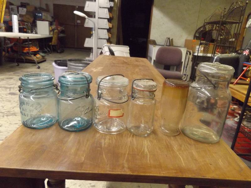 Old Canning Jars