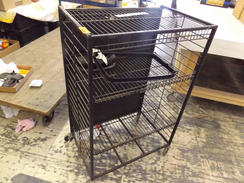 Metal Storage Cart on wheels